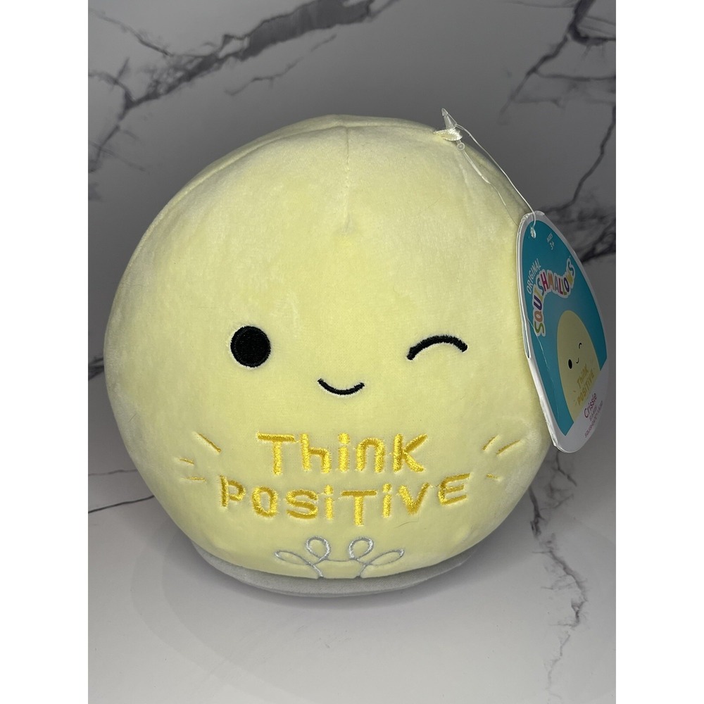 Squishmallows CRISSLE The LIGHTBULB Think Positive Plush With Tag